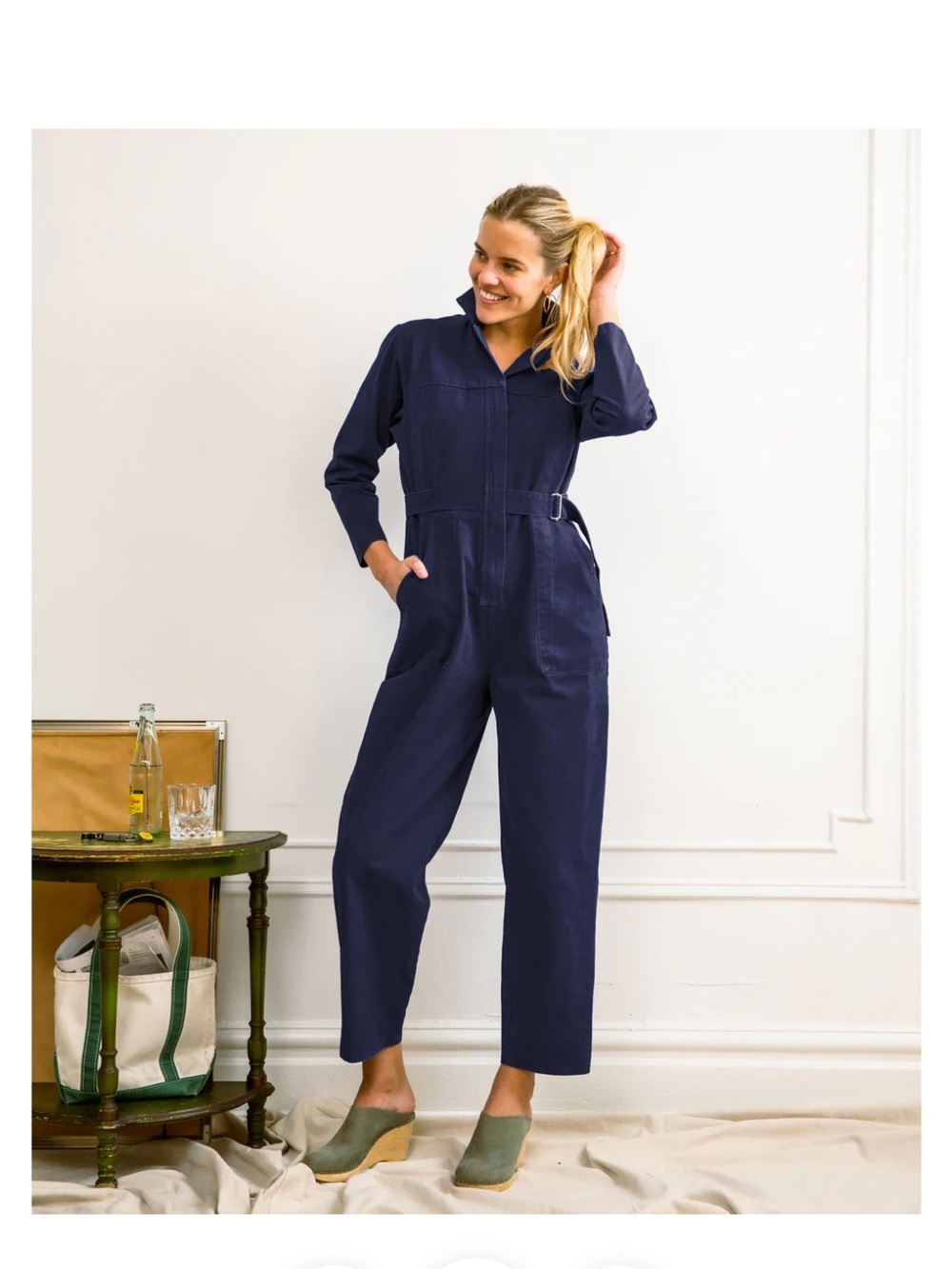 Loup Wallis Jumpsuit XS Navy